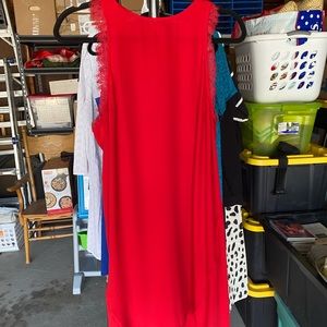 Cocktail dress with lace